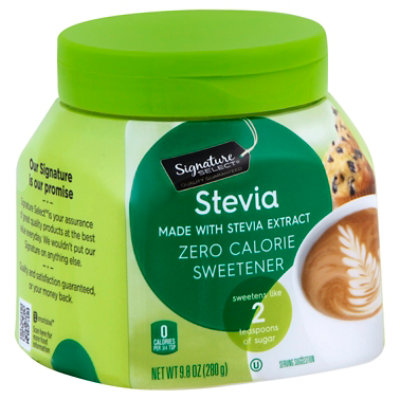 Signature SELECT Stevia Sweetener Canister - 9.8 Oz - Image 1