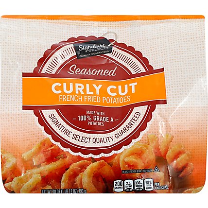 Signature Select Potatoes French Fried Curly Cut - 28 Oz - Image 2