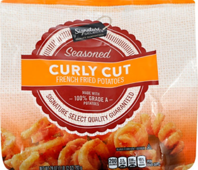 Signature SELECT French Fried Curly Cut Potatoes - 28 Oz - Image 2