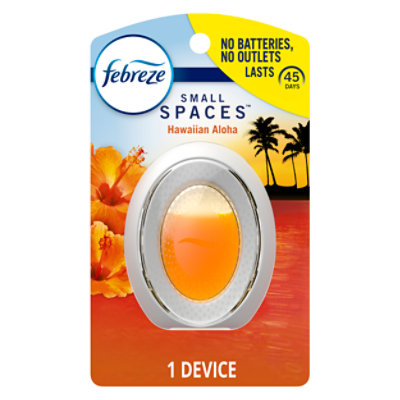 Febreze Small Spaces Air Freshener Hawaiian Aloha Scent - 0.25 Fl. Oz.