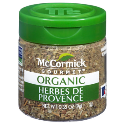 McCormick Gourmet Organic Herb De Provence Seasoning - 0.35 Oz