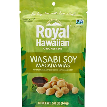 Royal Hawaiian Orchards Macadamias Wasabi Soy - 4 Oz - Image 2