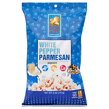Pop Art Popcorn Gourmet White Pepper Parmesan - 5 Oz - Image 1