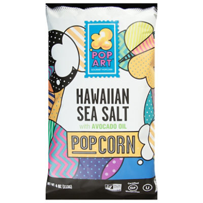 Pop Art Popcorn Sea Salt W/Avocado Oil - 4 Oz