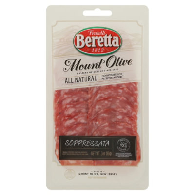  Fratelli Beretta Reduced Sodium Natural Soppressata - 3 Oz 