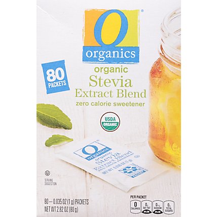 O Organics Sweetener Stevia Packets - 80  Count - Image 2