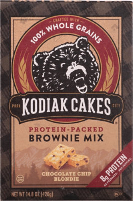 Kodiak Cakes Brownie Mix Protein Packed Chocolate Chip Blondie - 14.82 Oz - Image 2