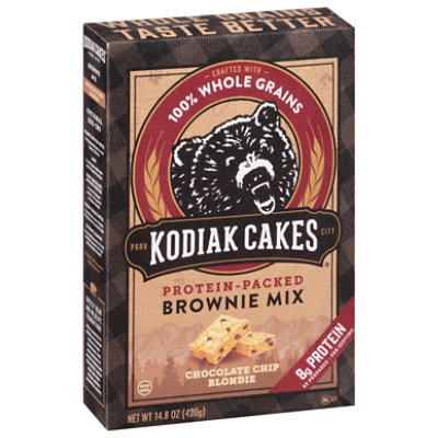 Kodiak Cakes Brownie Mix Protein Packed Chocolate Chip Blondie - 14.82 Oz - Image 1