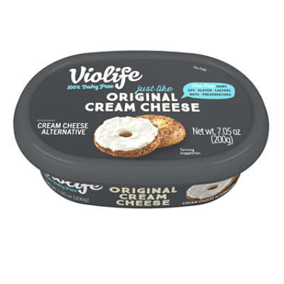 Violife Just Like Cream Cheese Original Dairy-Free Vegan - 7.05 Oz - Image 1