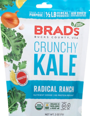 Brads Kale Crunchy Radical Ranch - 2 Oz - Image 2