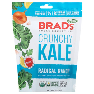 Brads Kale Crunchy Radical Ranch - 2 Oz - Image 1