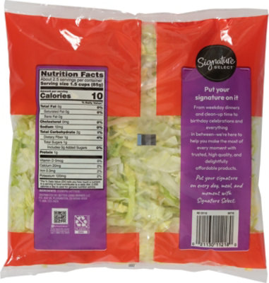 Signature Select/Farms Lettuce Shreds - 8 Oz - Image 4