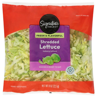 Signature Select/Farms Lettuce Shreds - 8 Oz - Image 2