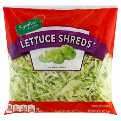 Signature Farms Lettuce Shreds - 8 Oz