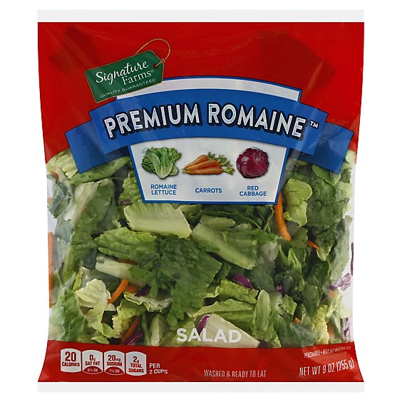 Signature Farms Salad Premium Romaine - 9 Oz