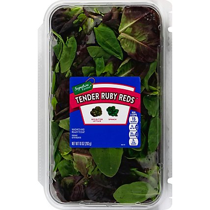 Signature Farms Tender Ruby Reds Clamshell - 10 Oz