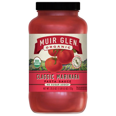 Muir Glen Organic Pasta Sauce Classic Marinara - 25.5 Oz