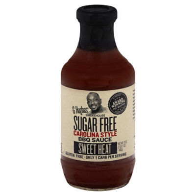 G Hughes Sauce Bbq Sugar Free Carolina Style Sweet Heat - 17 Oz - Image 1