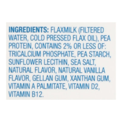 Good Karma Flaxmilk Omega 3 + Protein Unsweetened Vanilla Half Gallon - 1.89 Liter - Image 4