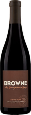 Browne Family Vineyards My Grandfathers Literegacy Pinot Noir Oregon Red Wine - 750 Ml - Image 2