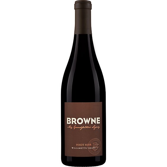 Browne Family Vineyards My Grandfathers Literegacy Pinot Noir Oregon Red Wine - 750 Ml