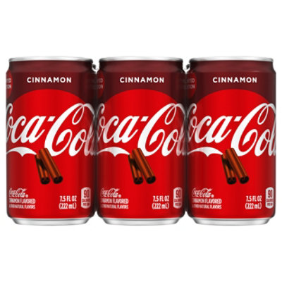 Coca-Cola Soda Cinnamon - 6-7.5 Fl. Oz. - Image 3