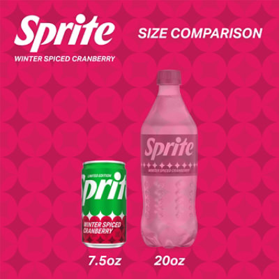 Sprite Winter Spiced Cranberry - 6-7.5 Fl. Oz. - Image 5