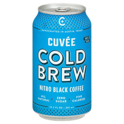 Cuvee Coffee Cold Brew Nitro Black - 10.2 Fl. Oz.