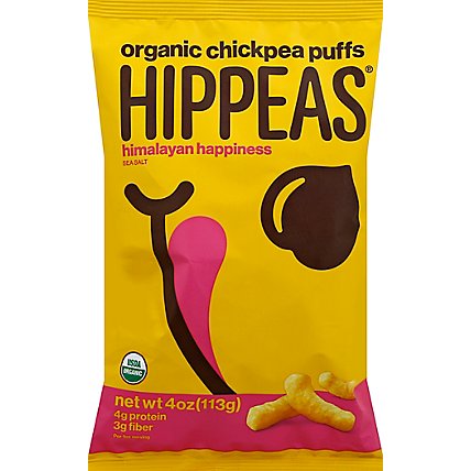 Hippeas Chickpea Puffs Organic Himalayan Happiness - 4 Oz - Image 2