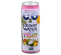 C2O Coconut Water With Ginger Lime And Turmeric - 17.5 Fl. Oz.