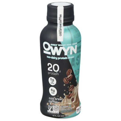 OWYN Protein Drink Plant Based Cold Brew Coffee - 12 Fl. Oz. - Image 3