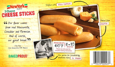 New York Bakery Cheese Sticks 3 Cheese 5 Count - 12.9 Oz - Image 3