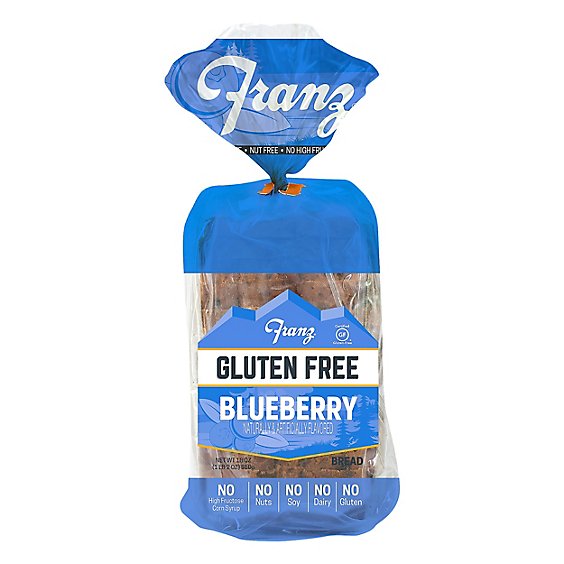 Franz Sandwhich Bread Gluten Free Blueberry - 18 Oz