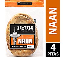 Seattle International Baking Company Naan Bread 4 Count - 16.6 Oz
