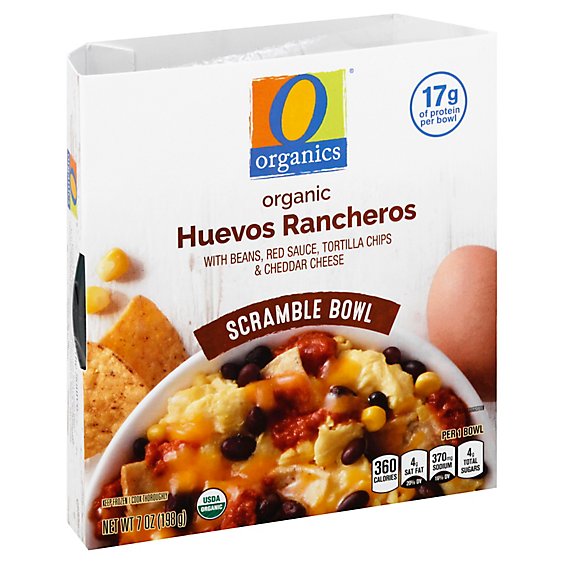 O Organics Scramble Bowl Huevo Rancheros Beans And Egg - 7 Oz
