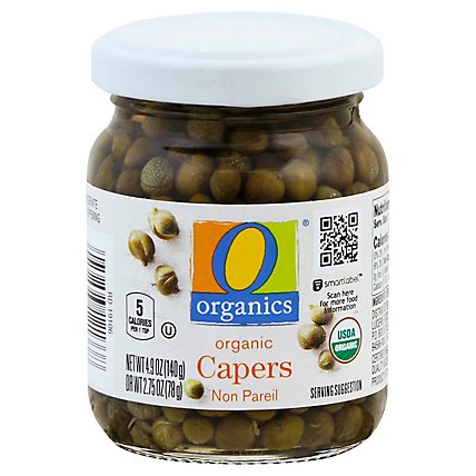O Organics Capers Non Pareil - 4.9 Oz - Image 1