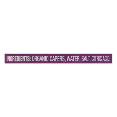 O Organics Capers Non Pareil - 4.9 Oz - Image 4