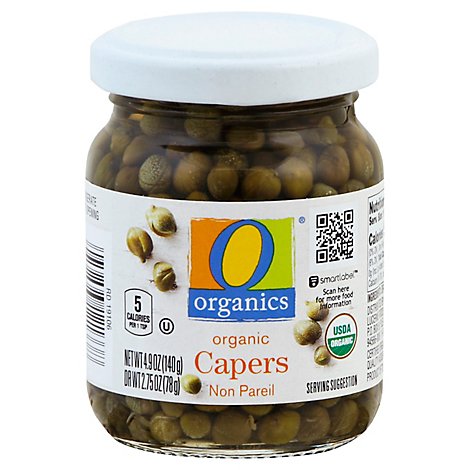 O Organics Capers Non Pareil - 4.9 Oz