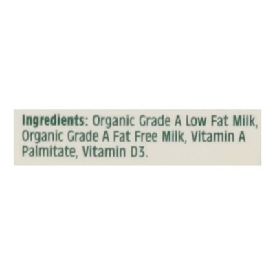 Organic Valley Milk Organic Lowfat 1% Milk Fat Half Gallon - 1.89 Liter - Image 4