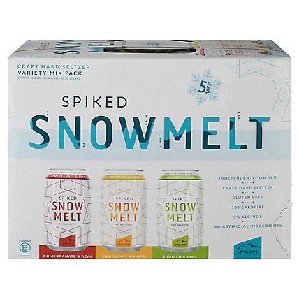 Spiked Snowmelt Variety Pack Cans - 12-12 Fl. Oz. - Image 3