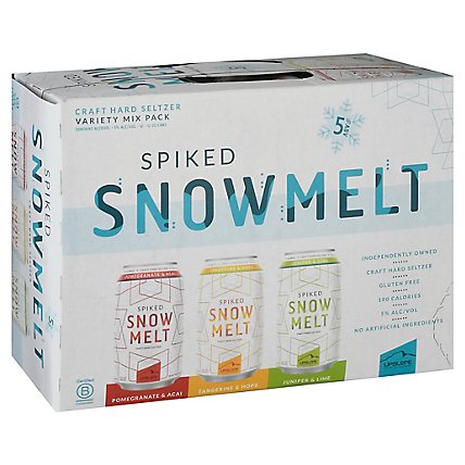 Spiked Snowmelt Variety Pack Cans - 12-12 Fl. Oz. - Image 1
