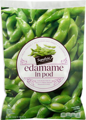 EDAMAME出品になります。 Signature SELECT Edamame In Pod - 16 Oz - acmemarkets