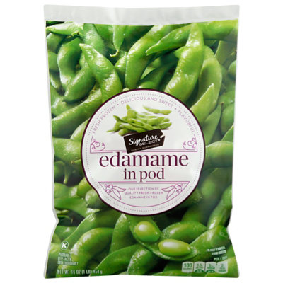 Signature Select Edamame In Pod 16 Oz Vons