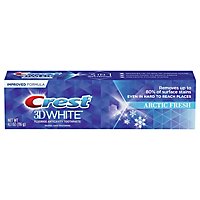 Crest 3D White Toothpaste Whitening Arctic Fresh - 4.1 Oz - Image 1