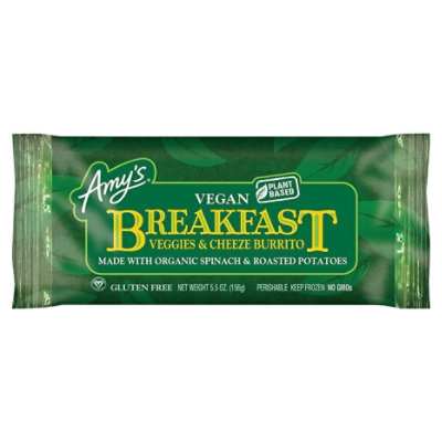 Amys Breakfast Burrito Gluten Free Classic - 5.5 Oz - Image 3