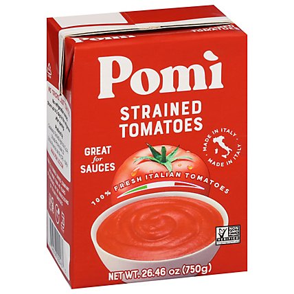 Pomi Tomato Strained - 26.46 Oz - Image 2