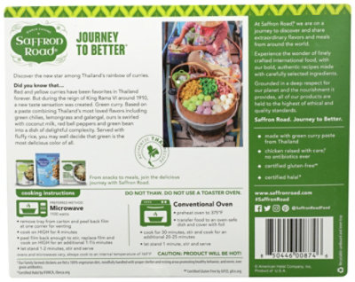 Saffron Road Chicken Thai Green Curry - 10 Oz - Image 3