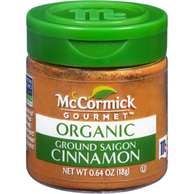 McCormick Gourmet Organic Saigon Cinnamon - 0.64 Oz