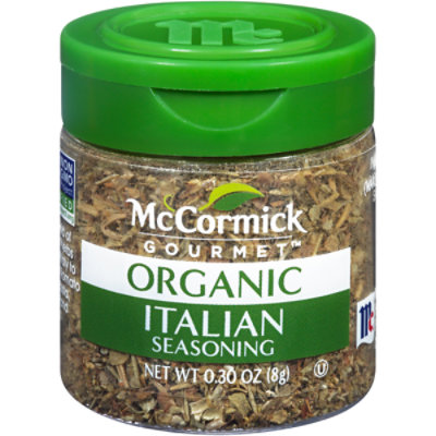 McCormick Gourmet Organic Italian Seasoning - 0.3 Oz
