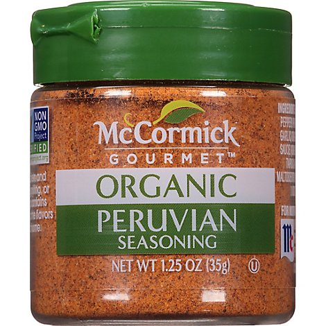 McCormick Gourmet Organic Peruvian Seasoning - 1.25 Oz